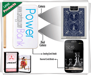 Power Bank Playing Card Device